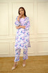 Hania Pastel Floral Pakistani Kurta Set
